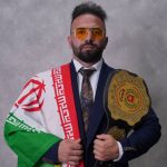 محمد بخشی قهرمان چندین دوره کیک بوکسینگ جهان